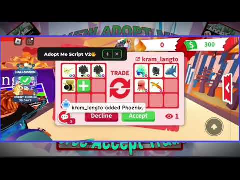 [NEW] Adopt Me Trade Scam Script! | Force Accept Trade, Remove Pet On Second Trade, Auto Farm Pet!