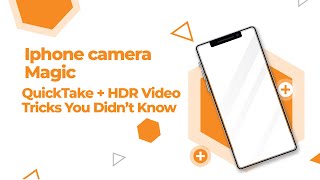 iPhone Camera Magic!📱 QuickTake + HDR Video Tricks You Didn’t Know Part 7