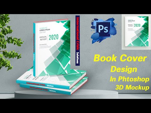 Book Cover Design In 3D Mockup in Photoshop/Learn Graphic Tutorials