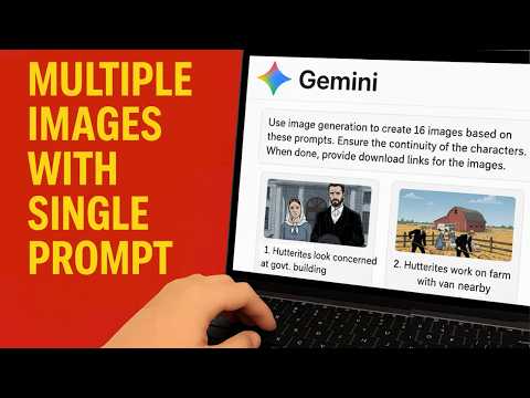 Fastest Way to Create Gemini Images – Batch Generation Step-by-Step Tutorial (Nano Banana) For Free