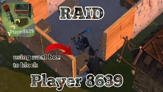 RAID PLAYER 8639 using smal box to block recourse raid Last day on Earth 1.20.16