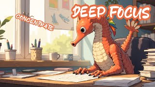 📚 Stay Focused & Study Hard | No-Lyrics Music | Deep Focus 2025