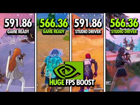 I Tested NVIDIA Game Ready Driver & Studio Driver - Best NVIDIA Driver for Gaming