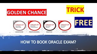 how to book oracle exam free | Trick | Golden chance | Oracle cloud exam | Oracle Test