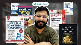 Books for RBI Grade B 2025 | RBI Grade B Phase 1 & 2 Booklist | RBI Grade B Preparation |Anuj Jindal