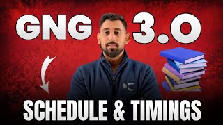 GnG 3.0 - Schedule - Videos and Timings ! Boards 2026 Class 12 commerce students 🔥 🔥 🔥