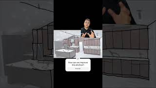 MAJOR kitchen improvement with minor changes!