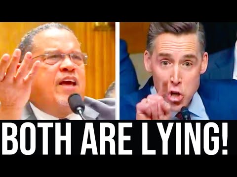 Josh Hawley Told Ellison He Belongs In JAIL Here's What He Didn't Want You To  Hear Next
