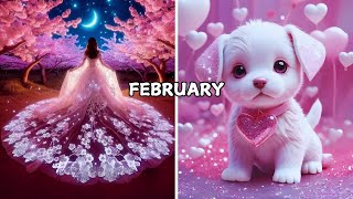 Choose Your Birthday Month and See Your Ball Gown & Cutest Puppy Companion! 🎂🐶✨ | Choosy Month