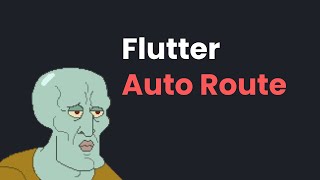 How to use auto router in Flutter | Flutter Navigation and Routing
