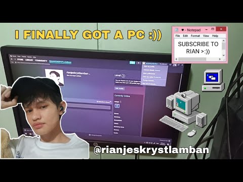 I finally got a PC :))