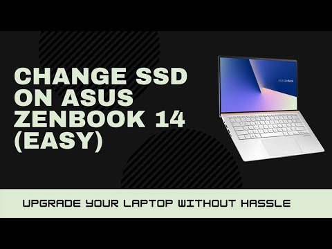 How to change the SSD on Asus Zenbook 14