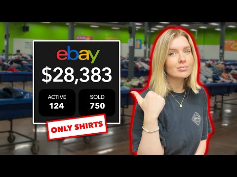 How much money did we actually make selling only shirts on eBay for a year? - Shirt Store