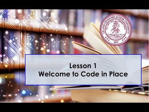 Intro | Code In Place 4 (Lecture 1)