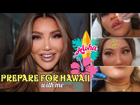 PREPARE FOR HAWAII WITH ME | FILLERS, BOTOX, THREADS & FAT DISSOLVING INJECTIONS | VLOG EP25