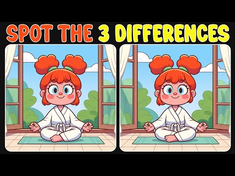 Genius Level Spot the Difference Challenge!《 Hard 》#80