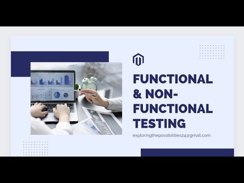 Functional and non-functional testing || important testing types