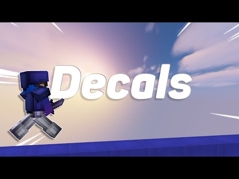 Bedwars montage- Decals✨