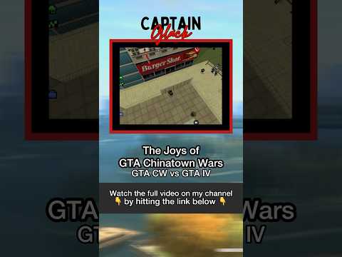 GTA CW vs GTA IV comparison! 🚓 #gta #grandtheftauto #gaming