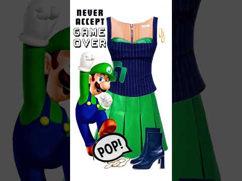 Luigi High Fashion | Animated Pinterest Edits  #inshotapp #pinterestinspired  #creatorhub