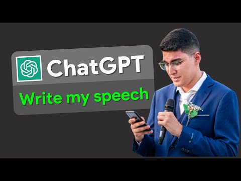How to Create a Speech Using ChatGPT