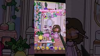 Pt-1 of the birthday party🥂🩷 #tocaboca #aesthetic #RP
