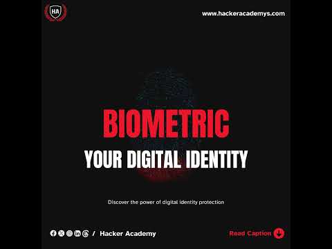 Introducing Biometric Security | Cyber Security | Hacker Academy #cybersecurity #bangalore #shorts