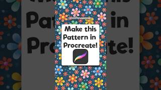 Tutorial Preview! Make a Seamless Floral Pattern in Procreate | 6 Motif Template Made Easy!