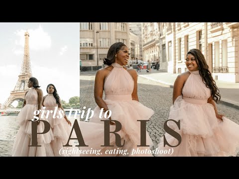 PARIS VLOG: GIRLS TRIP | SIGHTSEEING | PHOTOSHOOT | EATING & more