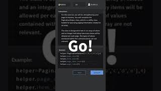 codeshorts - python - paginationHelper