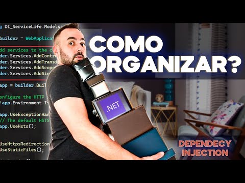 Como ORGANIZAR a Injeção de Dependência em um projeto .NET?