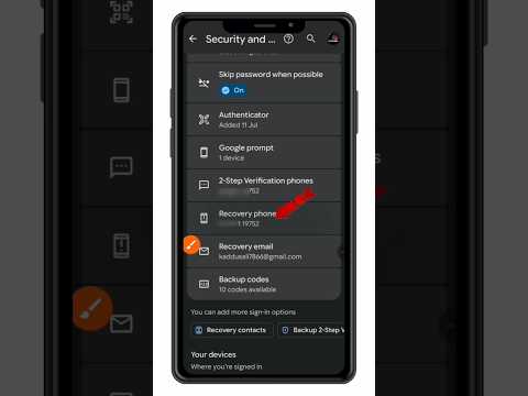 📱Gmail Recovery Number change Problem Solved 2025! 100% Working Method! ✅ #gmail #recovery