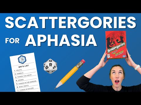 How to Use Scattergories for Aphasia Practice at Home: 3 Ways