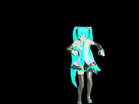 MMD LIVE BAD APPLE- MIKU HATSUNE VERSION