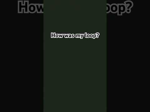 How was my loop? #saie #loop