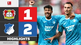 Hoffenheim STUNS Ten Hag Debut! | BAYER 04 LEVERKUSEN - HOFFENHEIM | Highlights | MD 1 – Bundesliga
