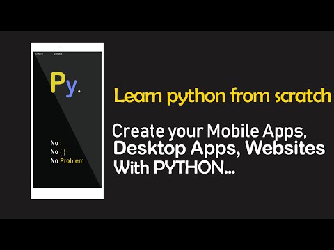 Learn python programming tutorials free with Android App