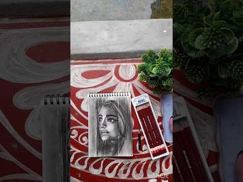 easy girl drawing sketch ।।#youtubeshorts #sktch #artful #artful canvas