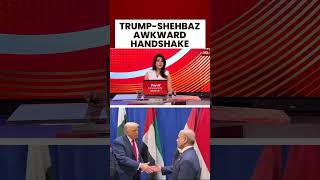 Donald Trump in Awkward Handshake With Pakistan PM Shahbaz Sharif on Global Stage | India Today