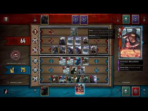 [PS4Pro]Gwent - vs. theBelgiumBandit[Skellige] GG