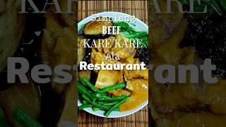 🤔 How to cook "Beef Kare Kare" ala restaurant style the easiest way.