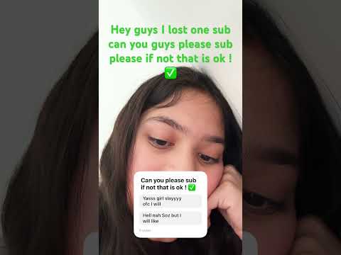 Can you please sub if not that is ok !✅
