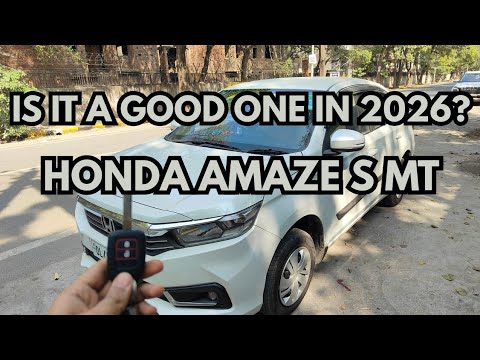 HONDA AMAZE S MT DETAILED REVIEW 2026 | DRIVE REVIEW | WALK-AROUND | CAR CRITIQUE