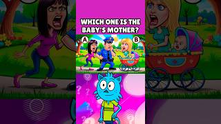 RIDDLE - WICH ONE IS THE BABY’S MOTHER? #mayumiquiz #riddle #quiz #riddles #challenge