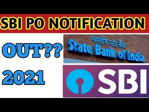 Sbi Po Notification 2021 ||English part at 3:34 minutes ||SBI PO NOTIFICATION 2021 ||BIG UPDATE😃✌️