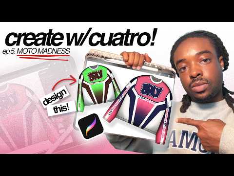How I Use Procreate To Design Clothes in 2026!