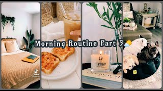 ★ ASMR Morning routine with me part 5🌥️🚿 • aesthetic • Motivating your day✨★ {TiktokCompilation}