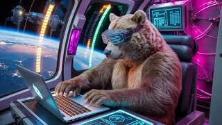 This BEAR is PROGRAMMING in SPACE While You're Stuck on Earth | Future Garage Mix for Working