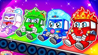 4 Bayi Robo Siapa yang Akan Beruntung Diterima 🤔👶  RoboSquad Kartun Kids