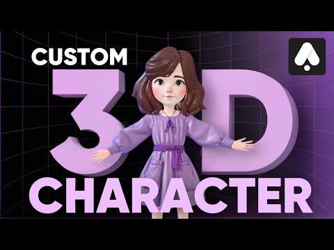 Create Custom 3D Characters with AI: From Sketch to Dance!
